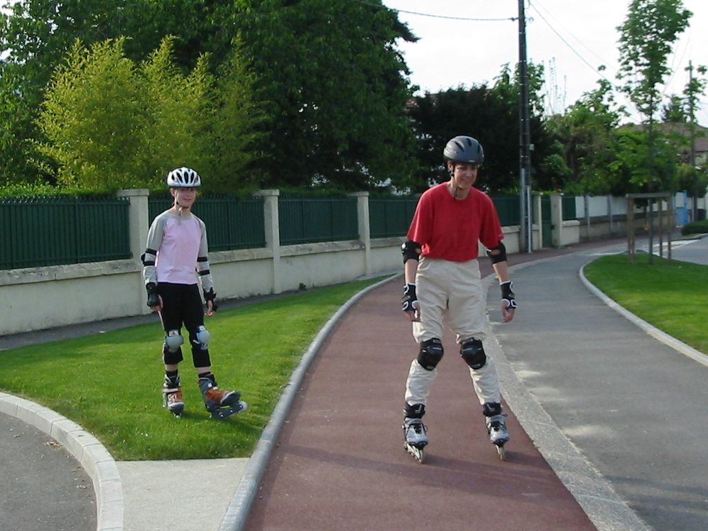 Roller : Solange sur le gazon !