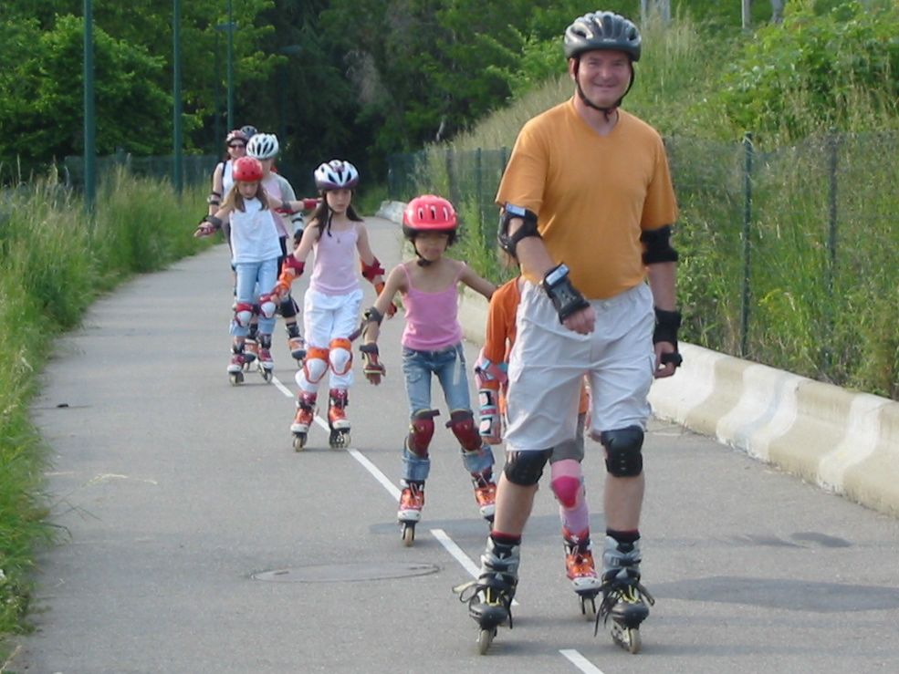 Roller : Bruno en tête