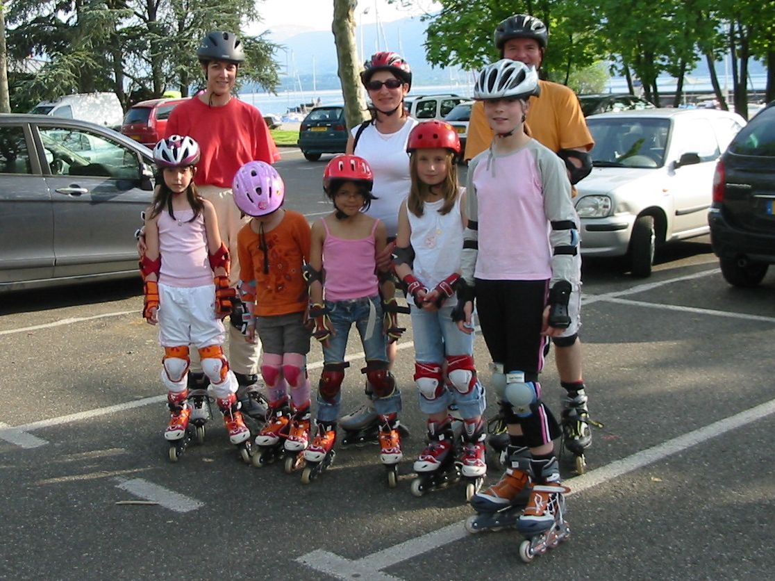 Roller : Alba, Marylène, Nadège, Chloé, Patricia, Alba, Bruno, Solange