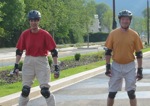 Roller : Marylène, Bruno