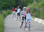 Roller : Morgane mène les jeunes