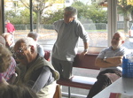 Théâtre : assistance.
