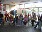 Théâtre : assistance.
